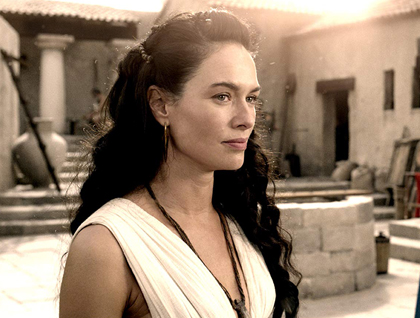 Lena Headey as Queen Gorgo #Lena Headey #300 #BritishActressBlog #Actress #Celebrity #Hollywood #Entertainment.