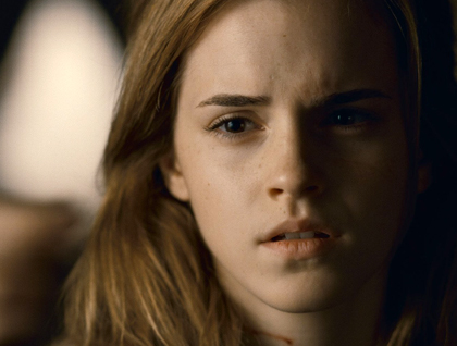 Emma Watson as Hermione Granger.