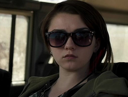 Maisie Williams like a boss.