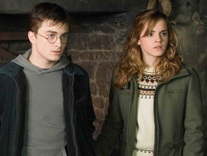 Harry and Hermione.