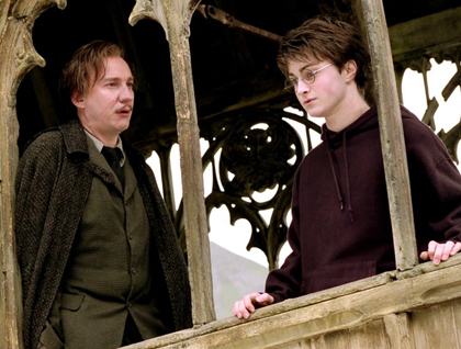 Harry Potter and Remus Lupin.