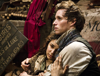 Eddie Redmayne as Marius.