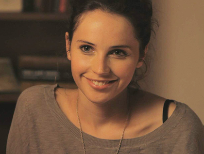 Felicity Jones as Anna.