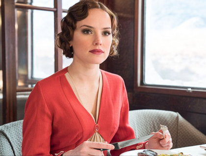 Daisy Ridley as Miss Mary Debenham .