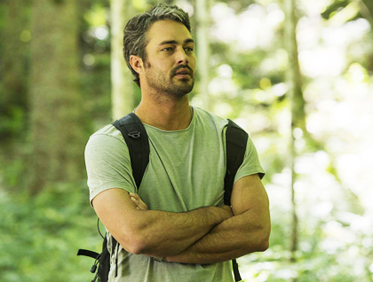 Taylor Kinney as Aiden.