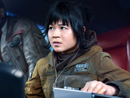 Kelly Marie Tran as Rose Tico.